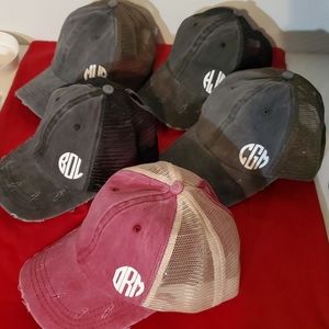 Ponytail/messy bun hat